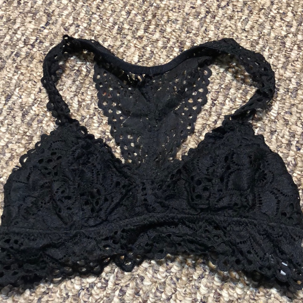 Lace racerback bralette